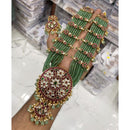 India Art Heritage Grace Kundan Stone Pearl And Beaded Long Necklace Set