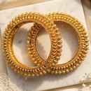 India Art Royal Gold Plated Openable Designer Bangles Set
