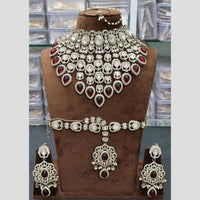 Sai Fashion Designer Kundan And Beads Semi-Bridal Necklace Set