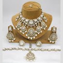 Sai Fashion Designer Kundan And Beads Semi-Bridal Necklace Set