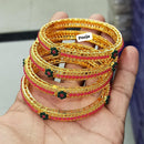 Pooja Bangles Gold Plated Bangle Set