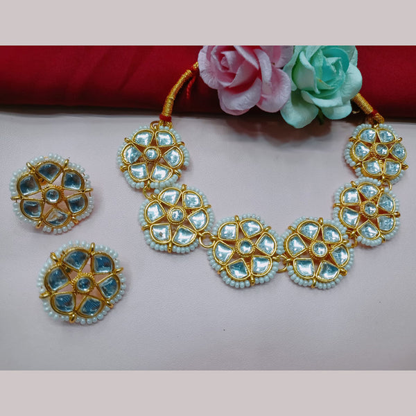 Pooja Bangles Gold Plated Necklace Set