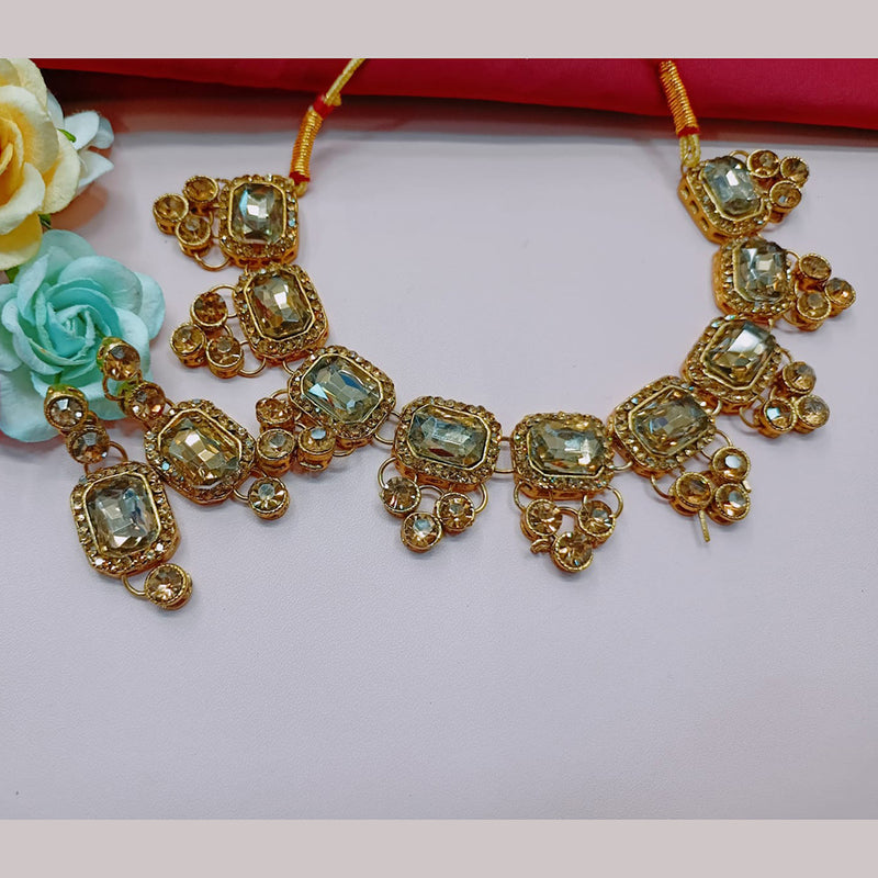 Pooja Bangles Gold Plated Necklace Set