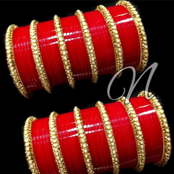 Pooja Bangles Acrylic Bangles Set