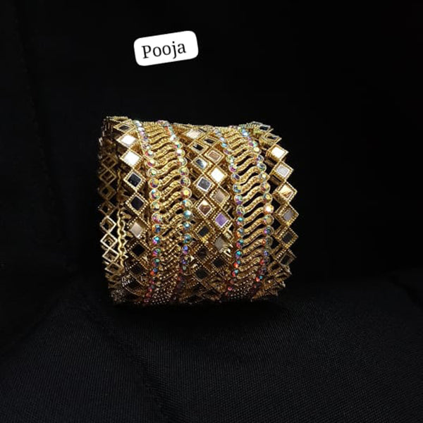 Pooja Bangles Gold Plated Bangles Set