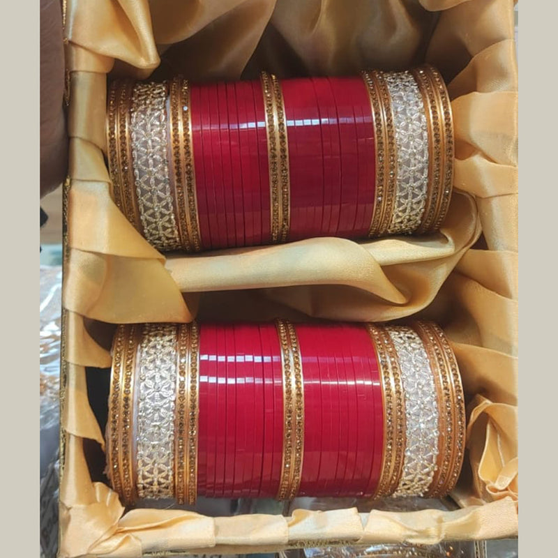 Pooja Bangles Gold Plated Bangles Set