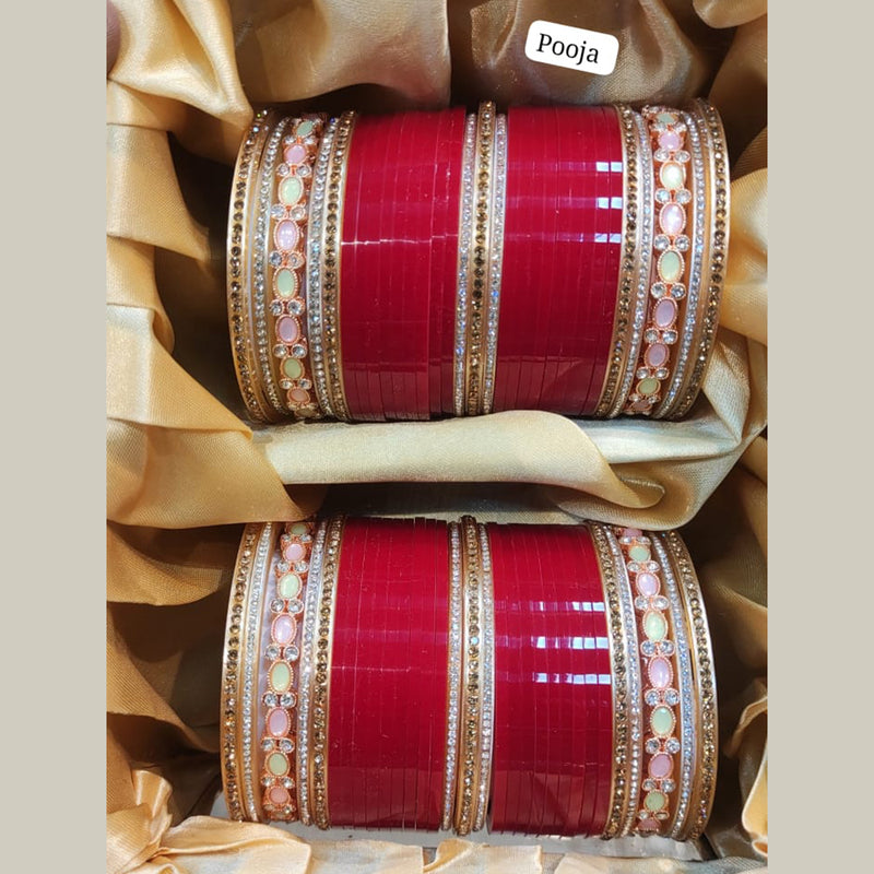 Pooja Bangles Acrylic Bangles Set