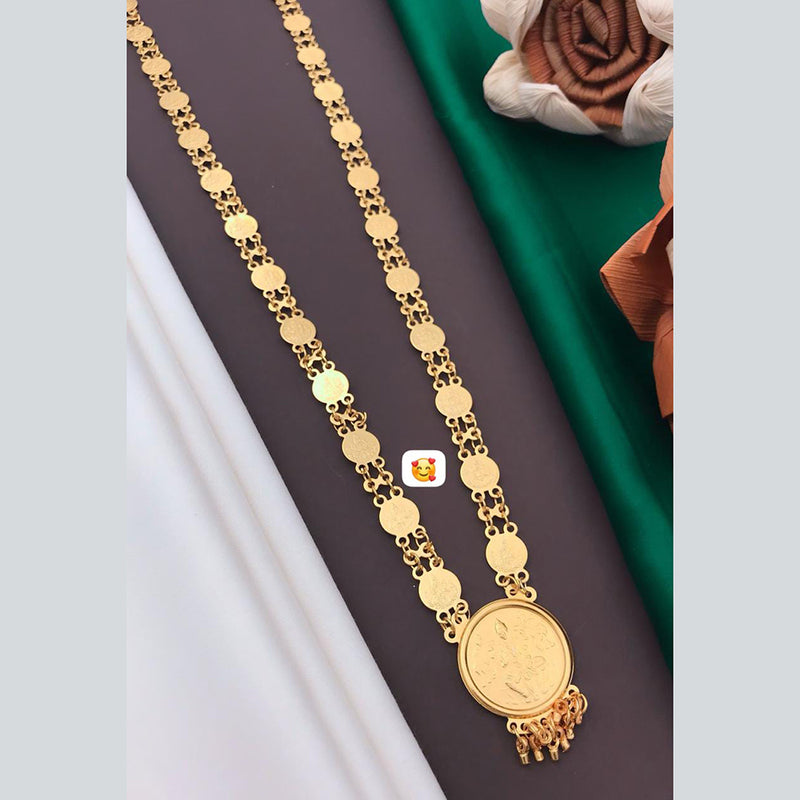 Pooja Bangles Gold Plated Long Necklace