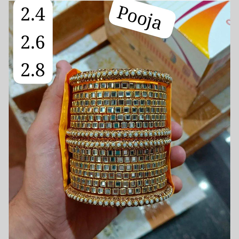 Pooja Bangles Gold Plated Bangles Set