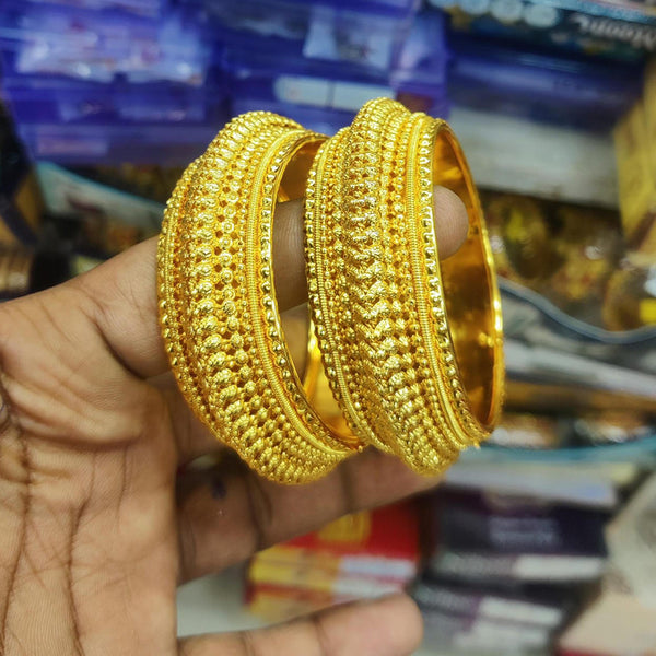 Pooja Bangles Gold Plated Bangles Set