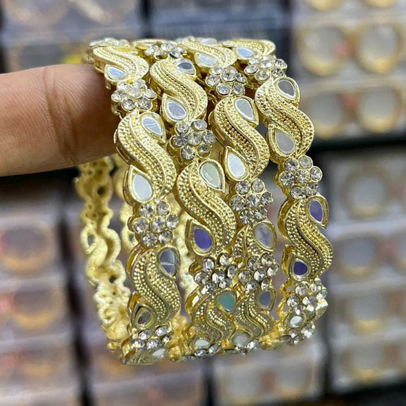 Pooja Bangles Gold Plated Bangles Set