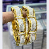 Pooja Bangles Gold Plated Bangles Set