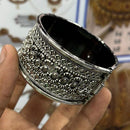 Pooja Bangles Oxidised Plated Kada