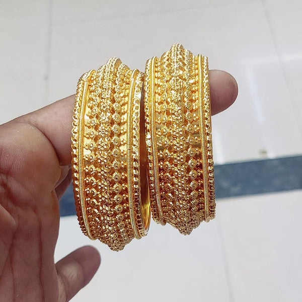 Pooja Bangles Gold Plated Bangles Set