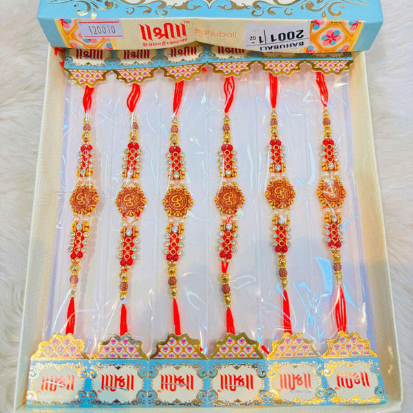 Pooja Bangles Rakhi Combo