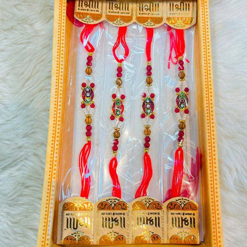 Pooja Bangles Rakhi Combo