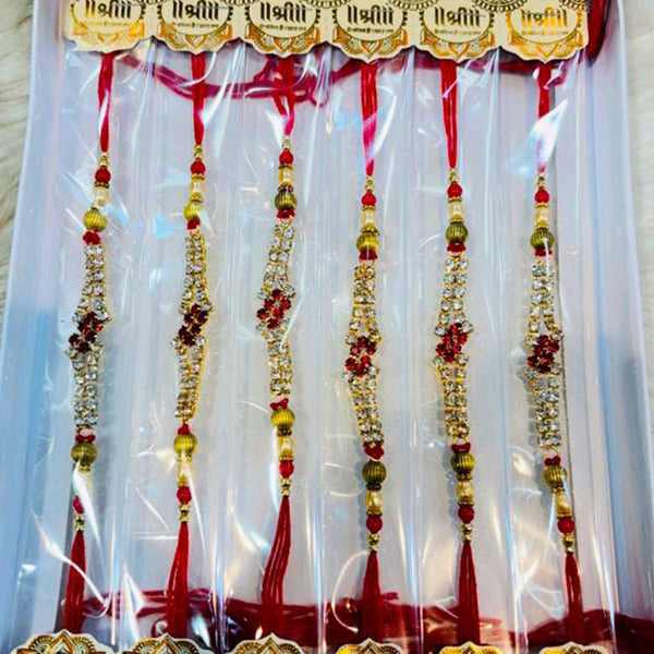 Pooja Bangles Rakhi Combo