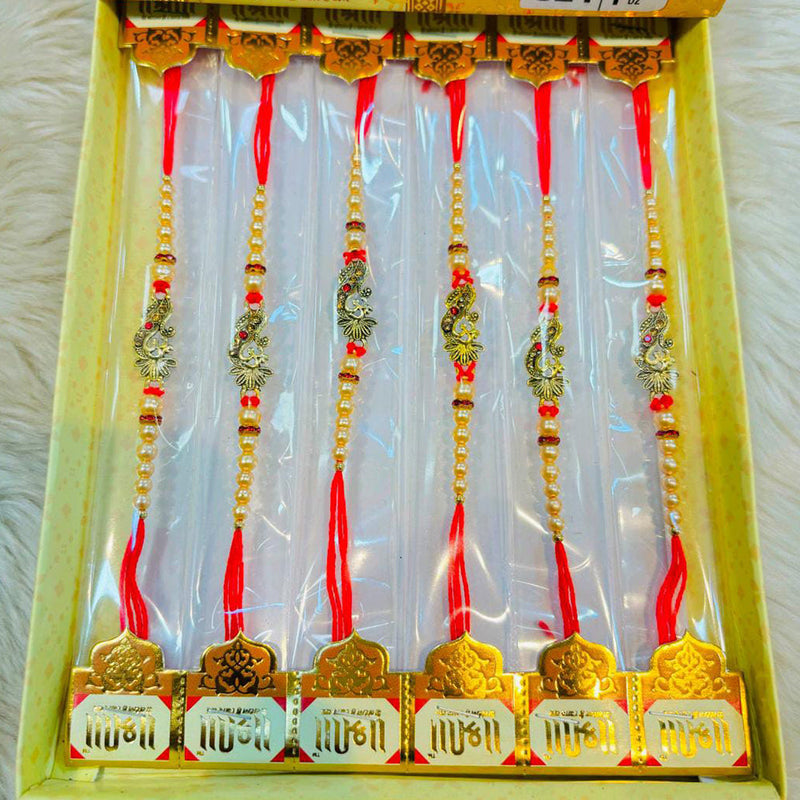 Pooja Bangles Rakhi Combo