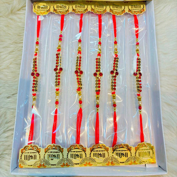 Pooja Bangles Rakhi Combo