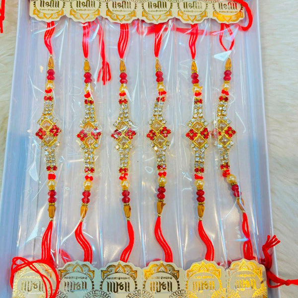 Pooja Bangles Rakhi Combo