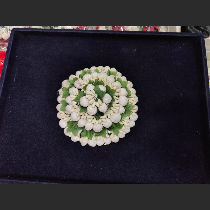 Pooja Bangles Floral Hair Brooch