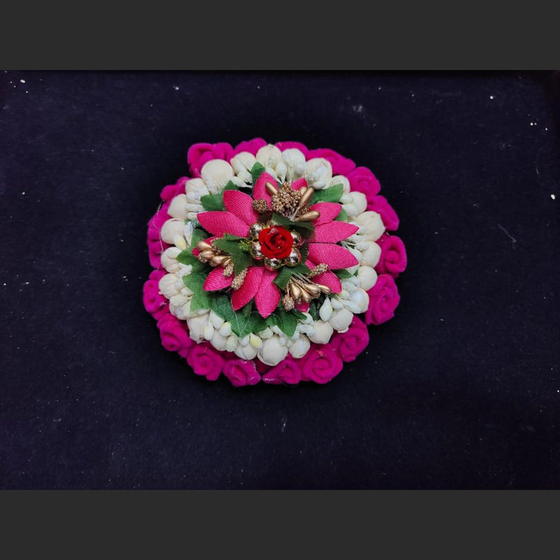 Pooja Bangles Floral Hair Brooch