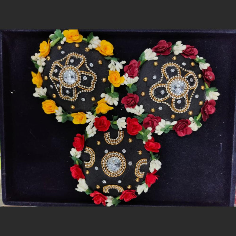 Pooja Bangles Floral Hair Brooch