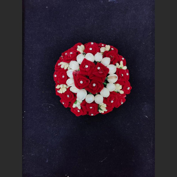 Pooja Bangles Hair Floral Brooch