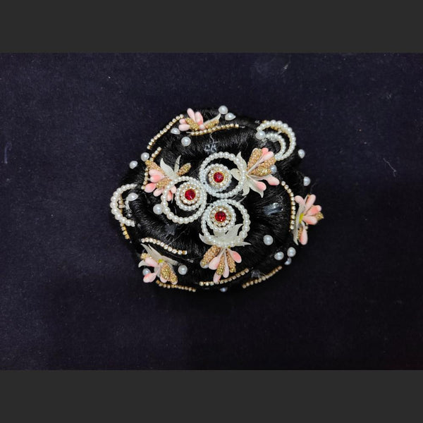 Pooja Bangles Hair Floral Brooch