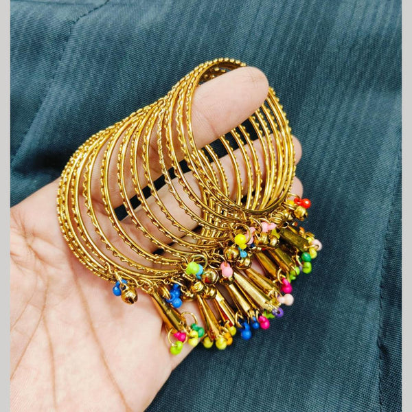 Pooja Bangles Gold Plated Bangles Set