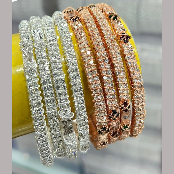 Pooja Bangles Austrian Stone Bangles Set