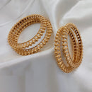 Pooja Bangles Gold Plated Pearls Bangles Set