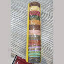 Pooja Bangles Gold Plated Austrian Stone Bangles Set