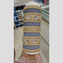 Pooja Bangles Gold Plated Kundan And Austrian Bangles Set