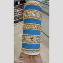 Pooja Bangles Gold Plated Kundan And Austrian Bangles Set