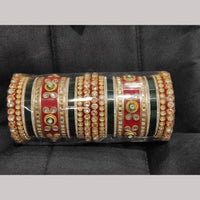 Pooja Bangles Trendy Austrian Stone Acrylic Bangles Set