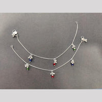 Pooja Bangles Ethnic Traditional Silver Plated Payal