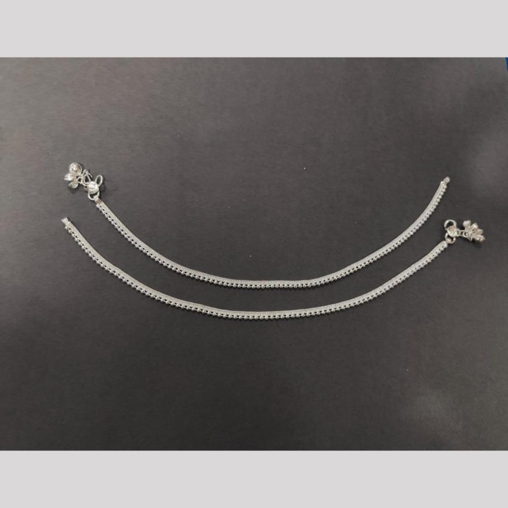 Pooja Bangles Ethnic Traditional Silver Plated Payal
