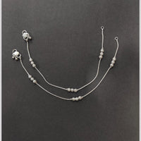 Pooja Bangles Ethnic Traditional Silver Plated Payal