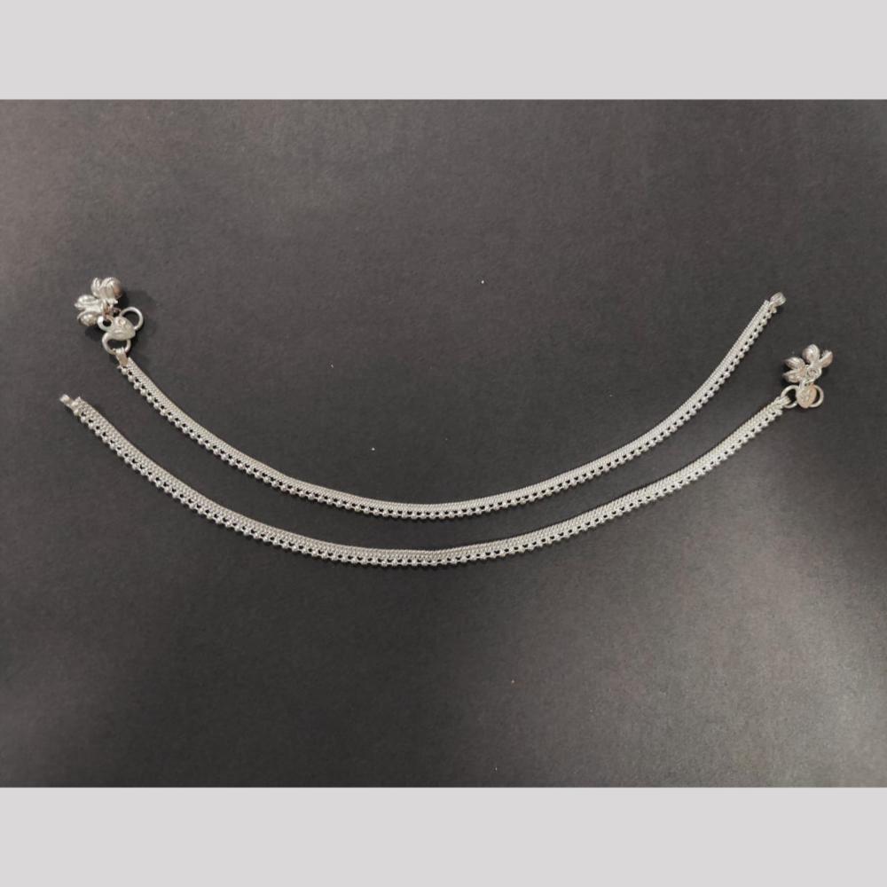 Pooja Bangles Ethnic Traditional Silver Plated Payal