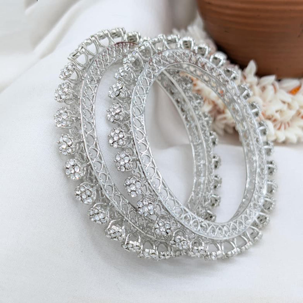 Pooja Bangles Premium Austrian Stone Bangles Set