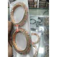 Pooja Bangles Luxury American Daimond Bangles Set