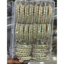 Pooja Bangles Premium Kundan And Austrian Stone Designer Bangles Set