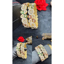 Pooja Bangles Graceful Pota Stone And Meenakari Bangles Set