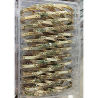 Pooja Bangles Premium Austrian Stone And Meenakari Designer Bangles Set