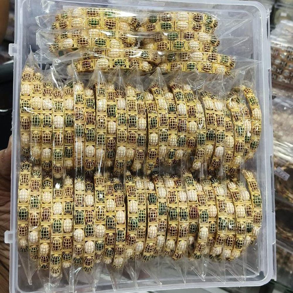 Pooja Bangles Premium Meenakari Designer Bangles Set