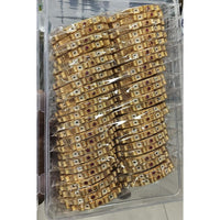 Pooja Bangles Premium Pota Stone And Meenakari Designer Bangles Set