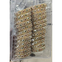 Pooja Bangles Premium Pota Stone Pearl And Meenakari Designer Bangles Set