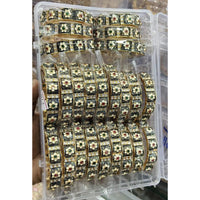 Pooja Bangles Premium Pota Stone And Meenakari Designer Bangles Set