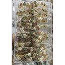 Pooja Bangles Traditional Austrian Stone And Meenakari Bangles Set   (1 Set Only )